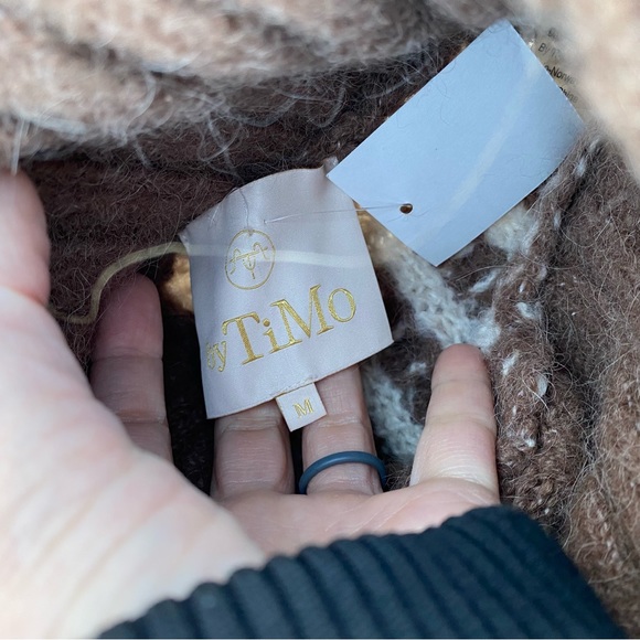 By Timo Soft Knit Turtleneck Dress medium NWT - Picture 7 of 8